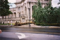 Handley Library - wind damage